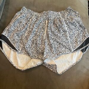 lululemon athletica Black and White Athletic Shorts